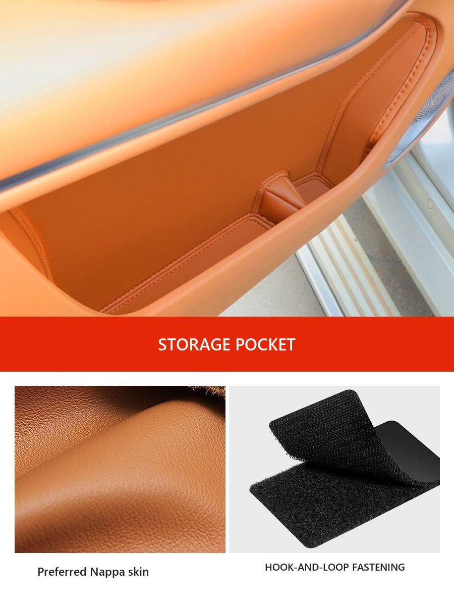 Leather Door Storage Pocket Set for Tank 500 – image 5