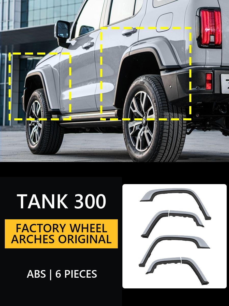 Factory wheel arches for Tank 300 �C original in the colour of the car – image 8#Colour_Grey