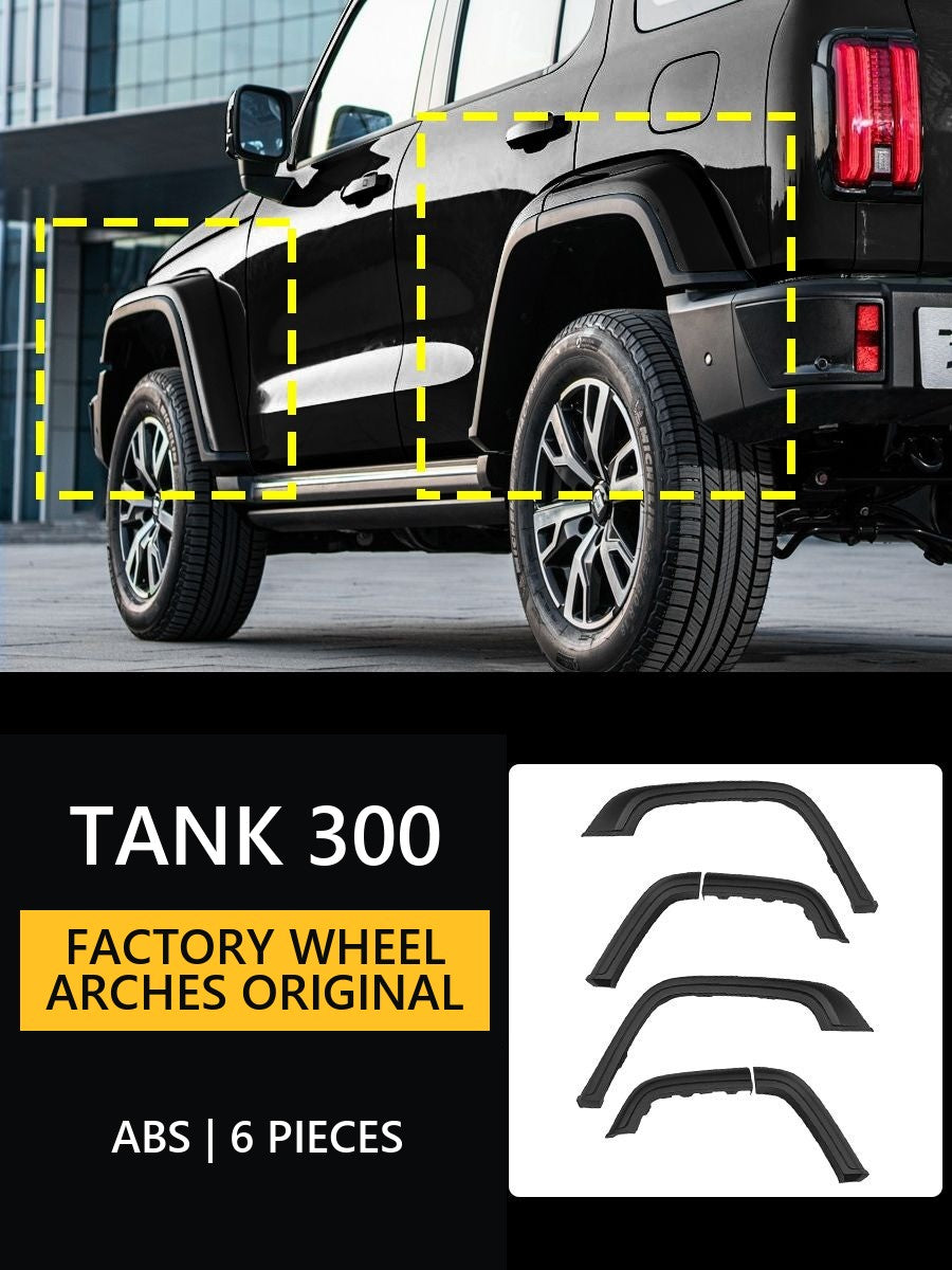Factory wheel arches for Tank 300 �C original in the colour of the car – image 11#Colour_Black