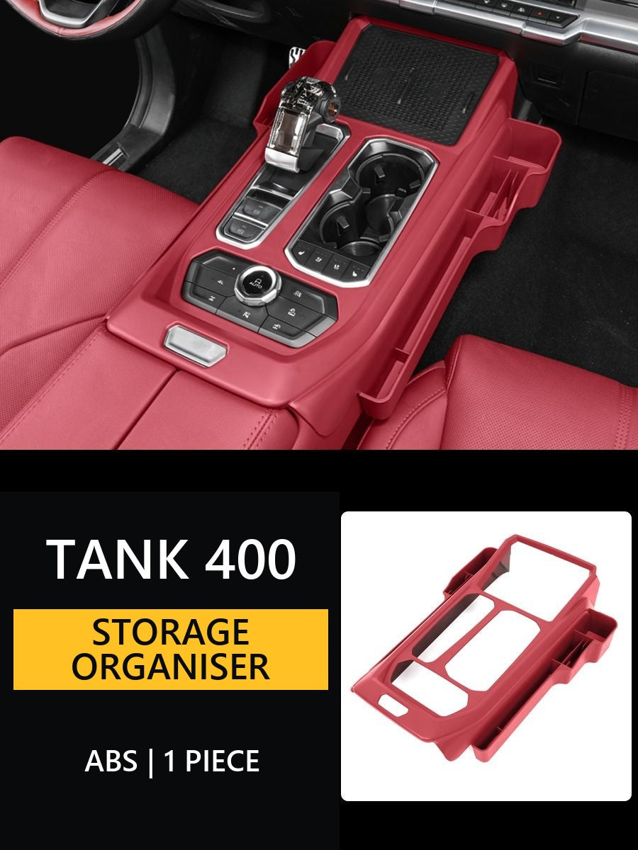 Organiser for the centre console Tank 400#Colour_Red