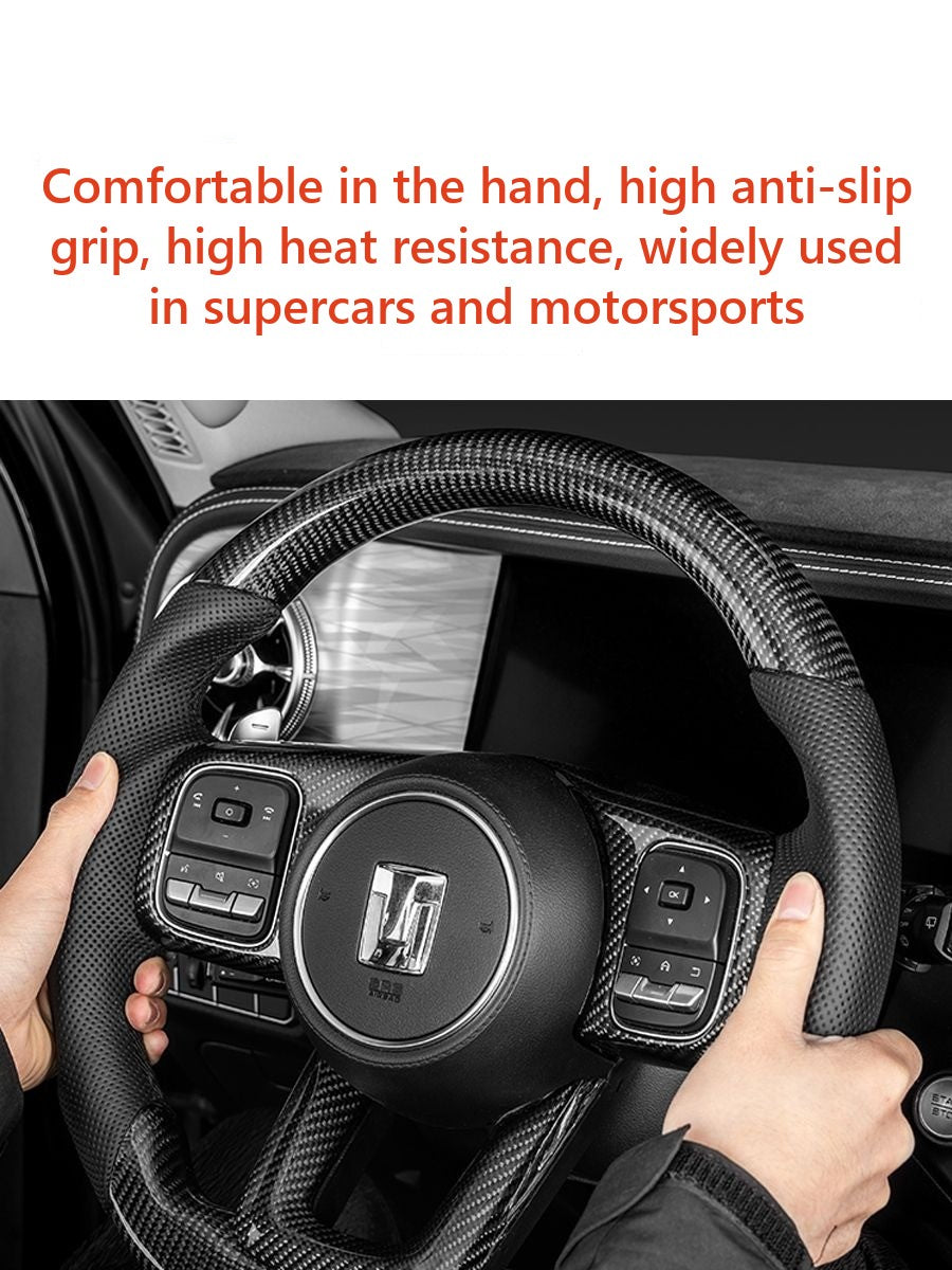 Carbon fibre steering wheel for Tank 300 �C sporty style – image 3