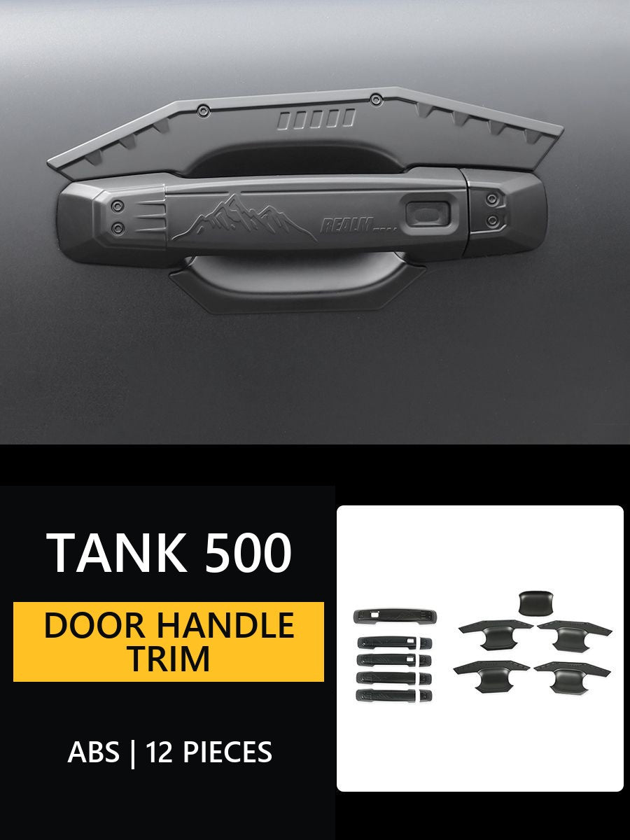 Decorative linings on the door handles Tank 500 – image 7#Colour_Matte