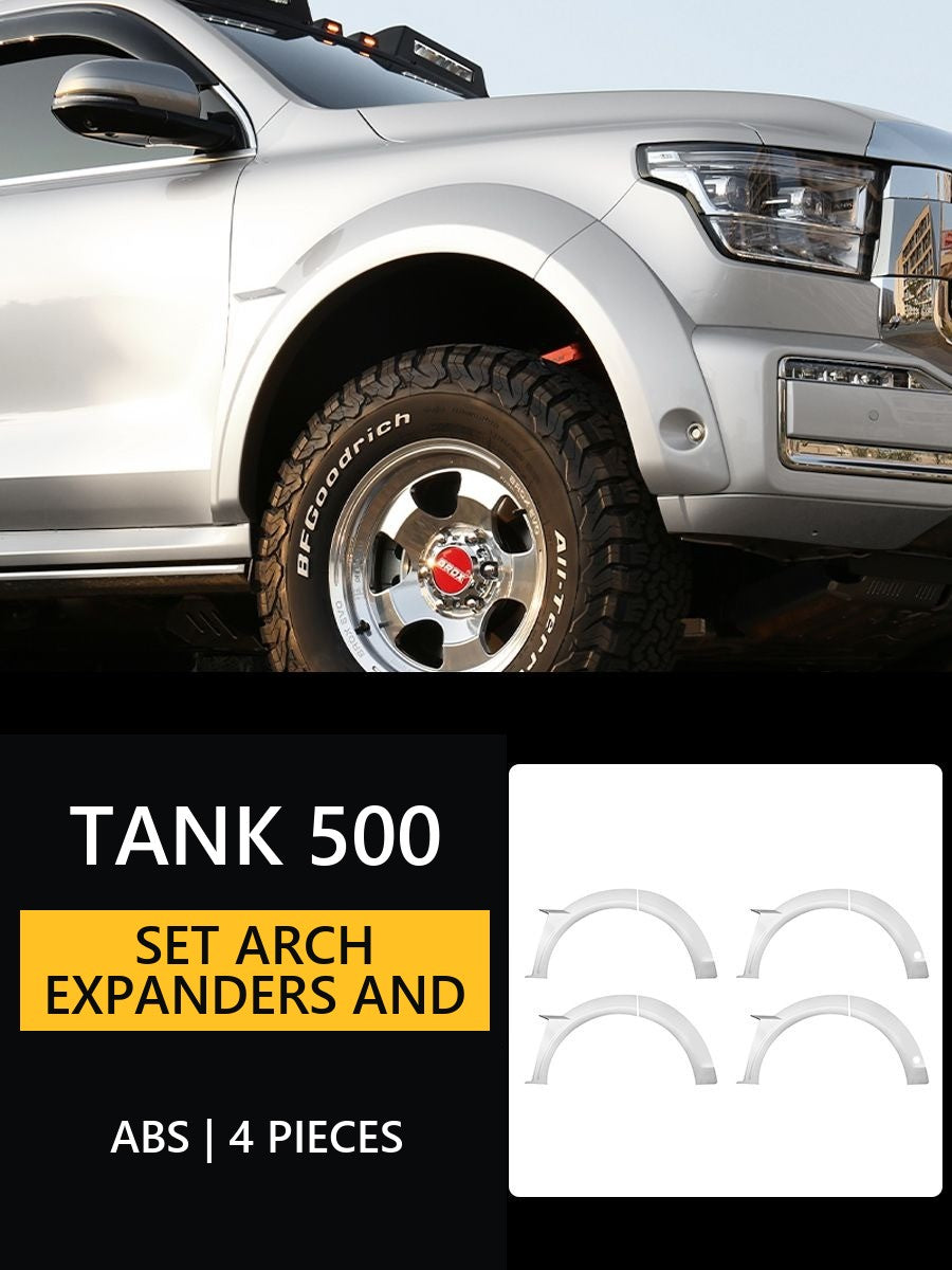 Set of arch expanders and splashers for Tank 500 – image 7#Colour_Khaki