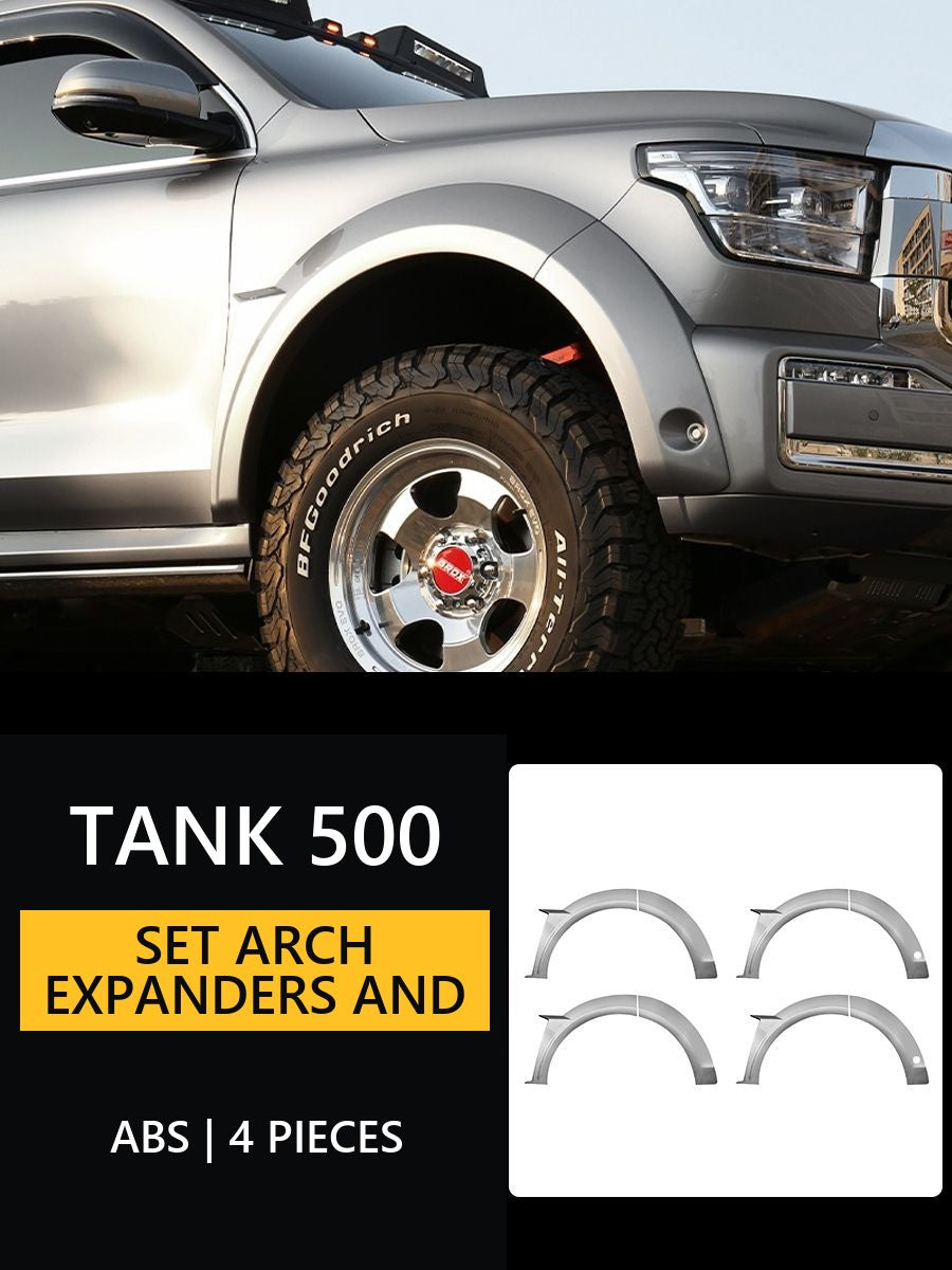 Set of arch expanders and splashers for Tank 500 – image 8#Colour_Blue