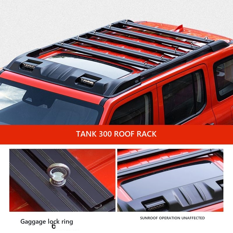 Roof rack for Tank 300, Aluminium, without increasing height – image 2