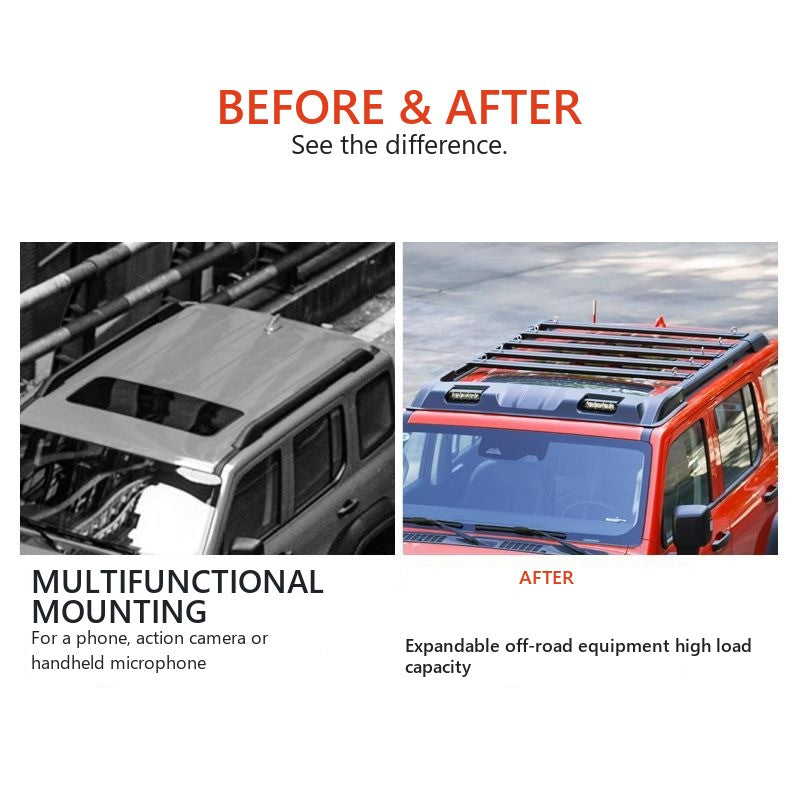 Roof rack for Tank 300, Aluminium, without increasing height – image 5