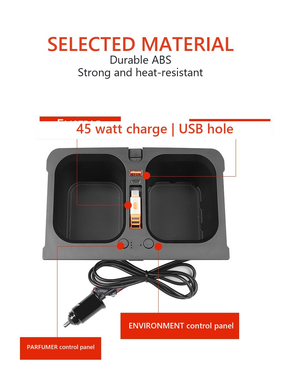 Car charger for Tank 500 with 45W fast charging, flavoring and backlighting – image 6