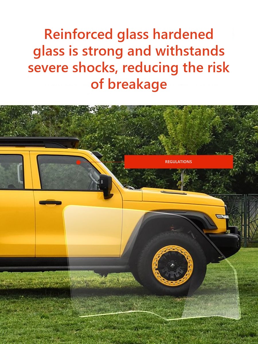Two-layer soundproof glass for Tank 300 – image 4