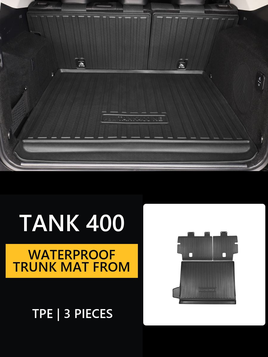 Waterproof trunk mat Tank 400 Hi4-T from TPE – image 10#Colour_Black