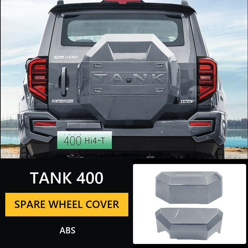 Cover for spare wheel Tank 400 Hi4 – t, colour as in the factory#Colour_Grey