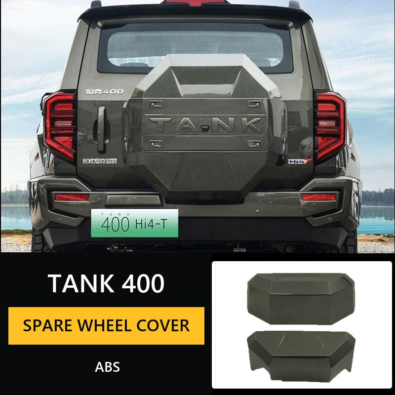 Cover for spare wheel Tank 400 Hi4 �C t, colour as in the factory – image 8#Colour_Green
