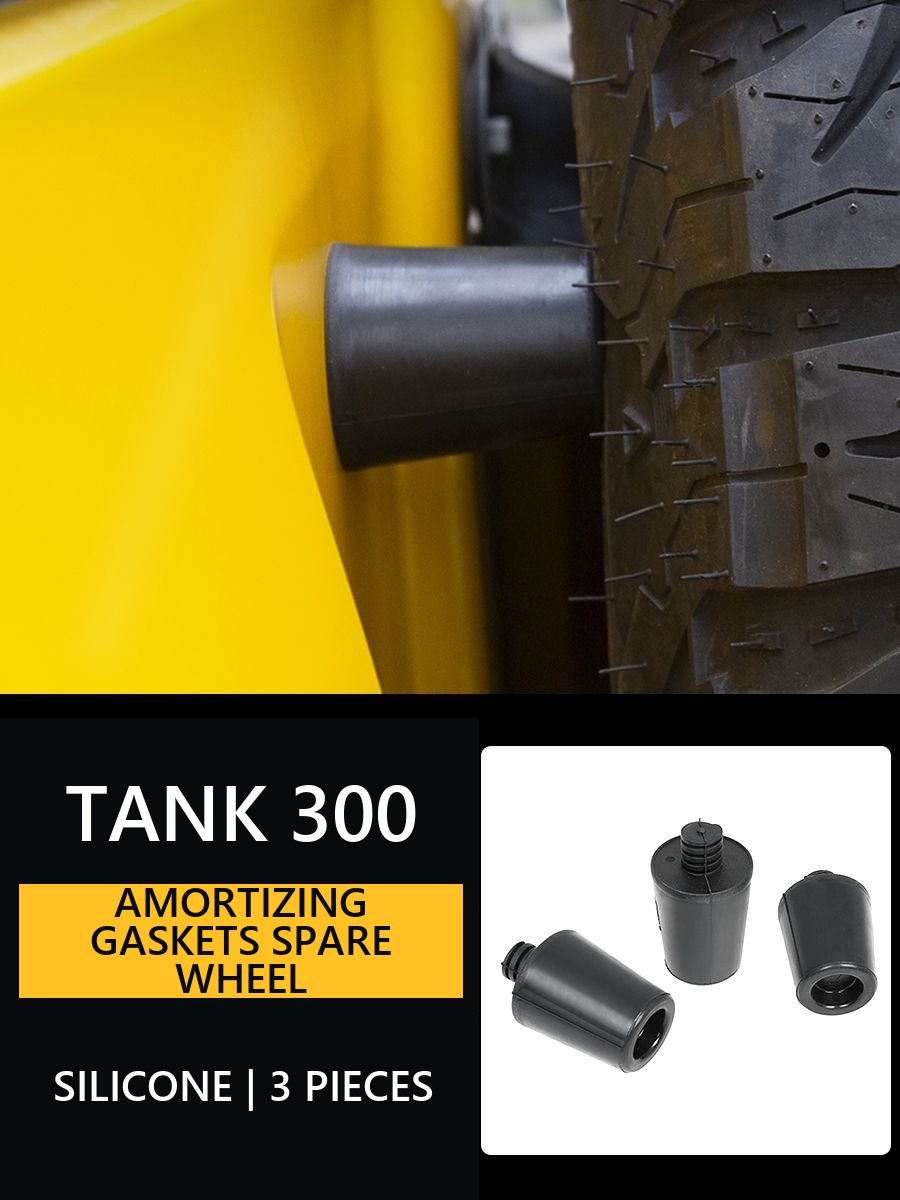 Amortizing gaskets for the spare wheel Tank 300 – product image 1#Pack & Colour_3 – Matte