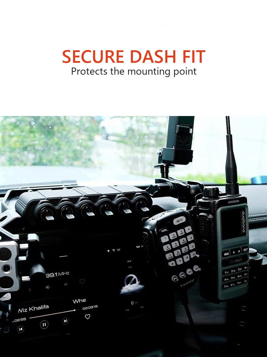 Special rack for phone and microphone in the centre console Tank 300 – image 5