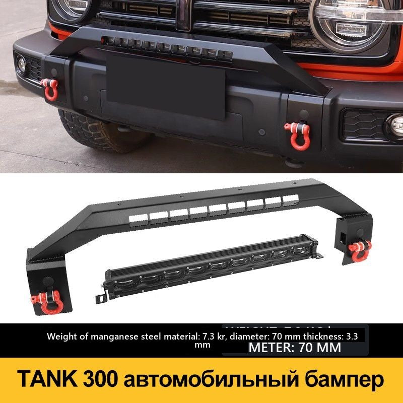 Retro stylish front bumper rack Tank 300#Colour_Matte