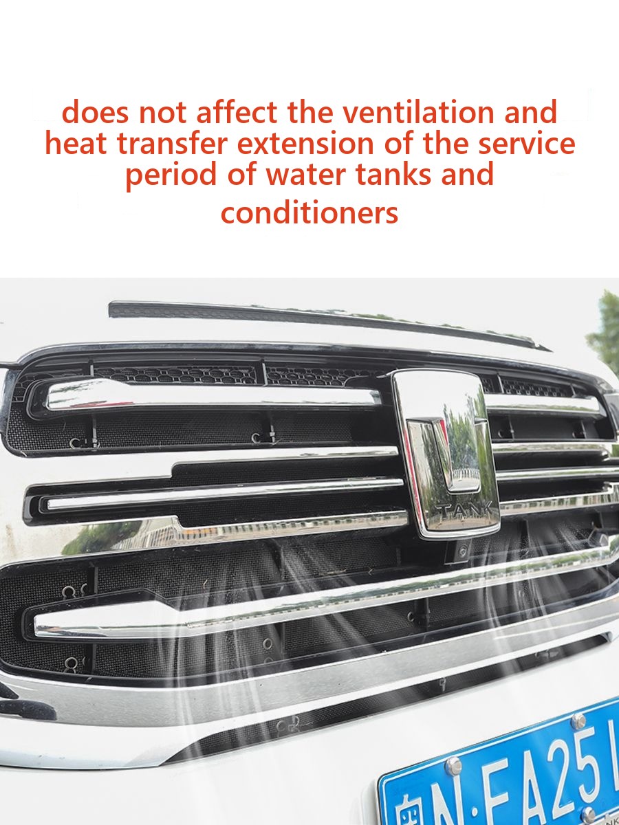 Radiator and A/C Condenser Protective Mesh Set for Tank 500 Hi4-T – product image 5