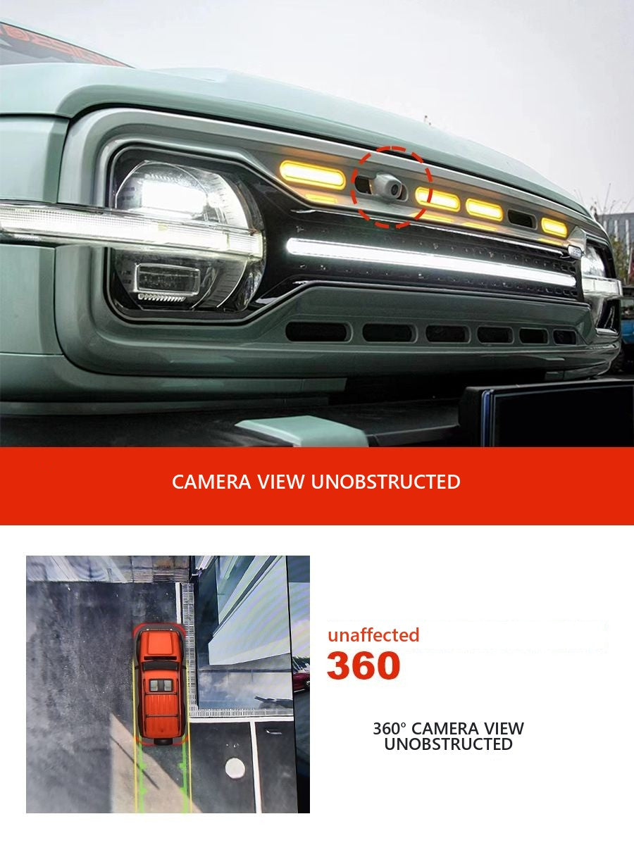 Decorative components for tuning of the radiator mesh of Tank 300 SUV �C Style 2 – image 3