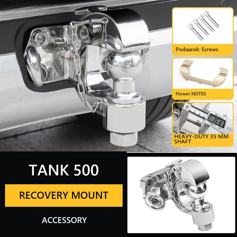 Traction device (tow hitch) for Tank 500 – product image 11#Colour_Chocolate