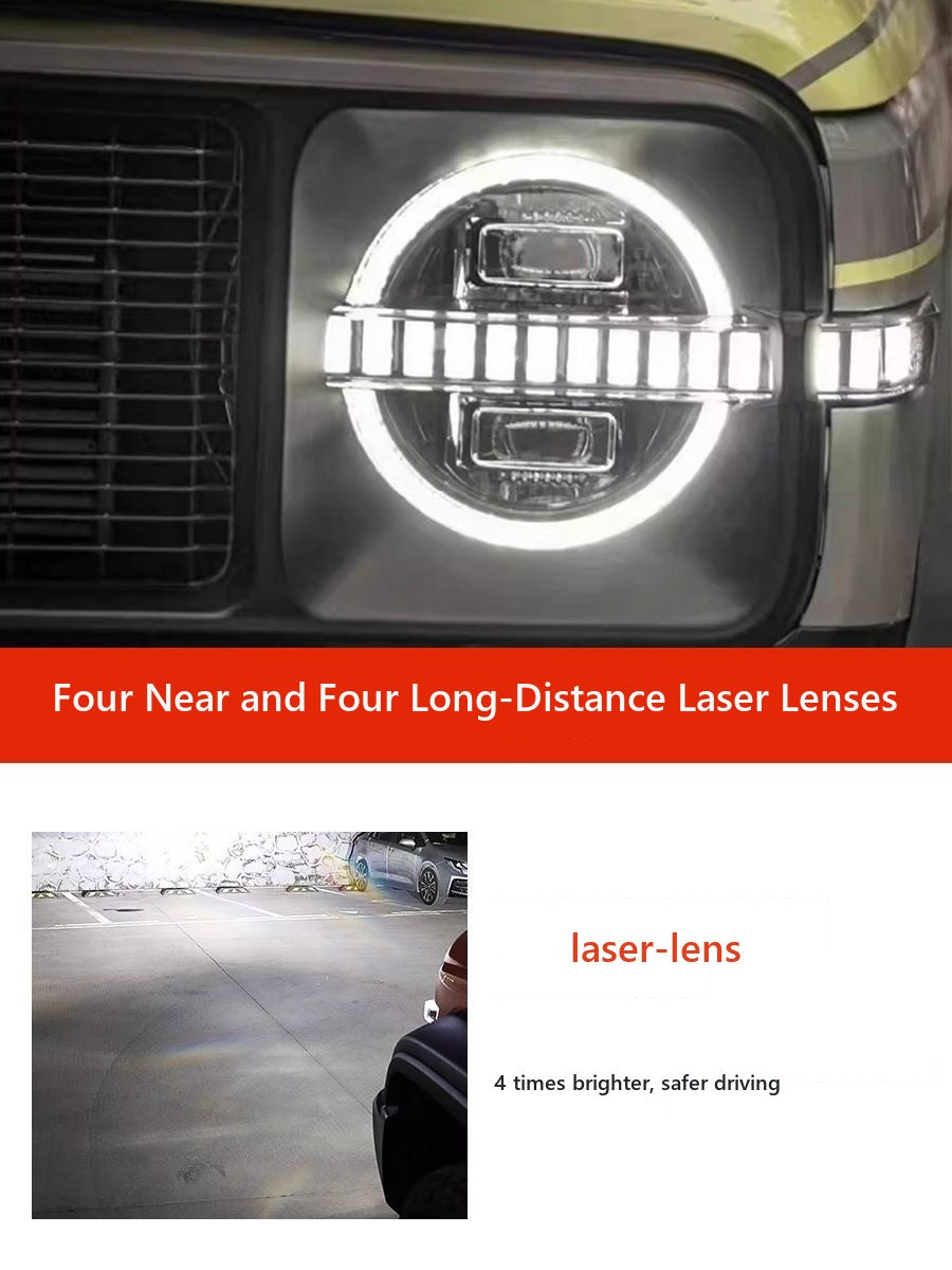 Set of LED headlamps for Tank 300 �C Laser lenses – image 6