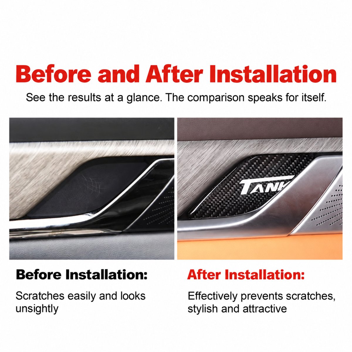 Layer over the inside of the door handle Tank 500 – image 3