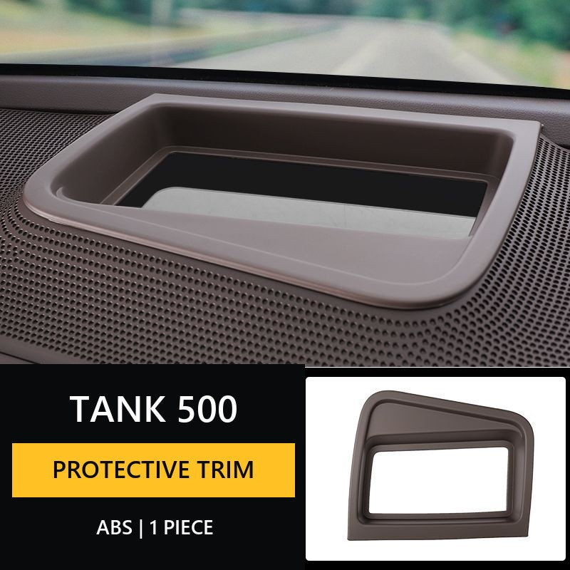 Protective screen for Tank 500 projection display