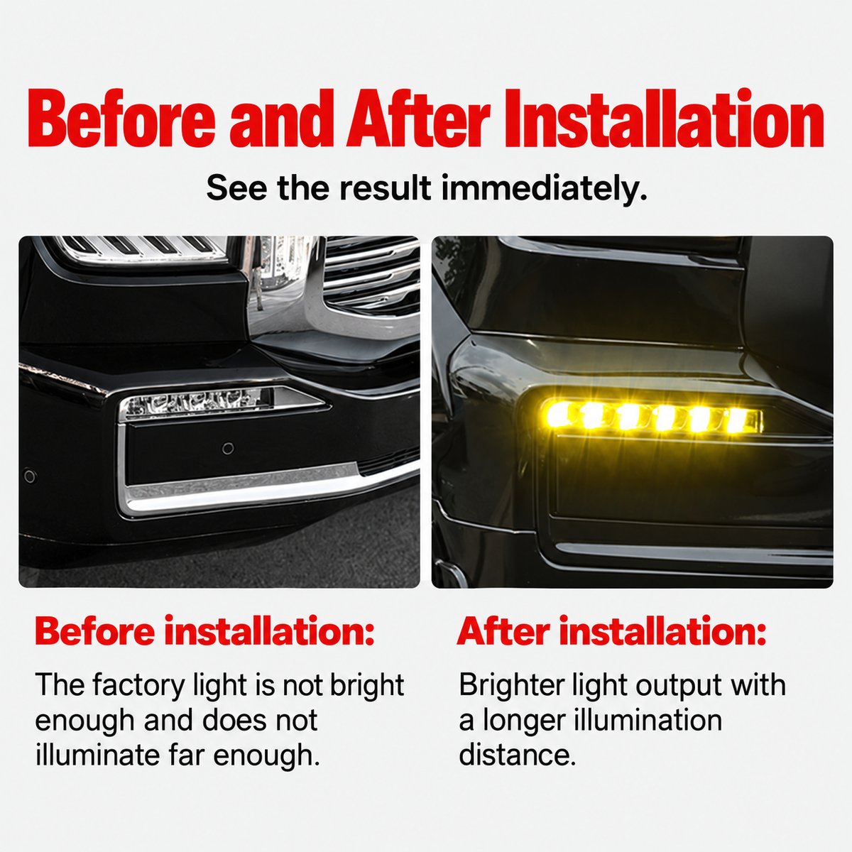 Fog headlights Tank 500 Golden Eyes – image 2