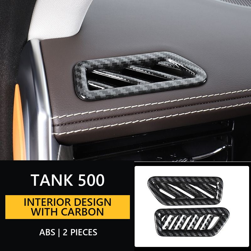 Interior design with carbon texture Tank 500#Colour_Khaki