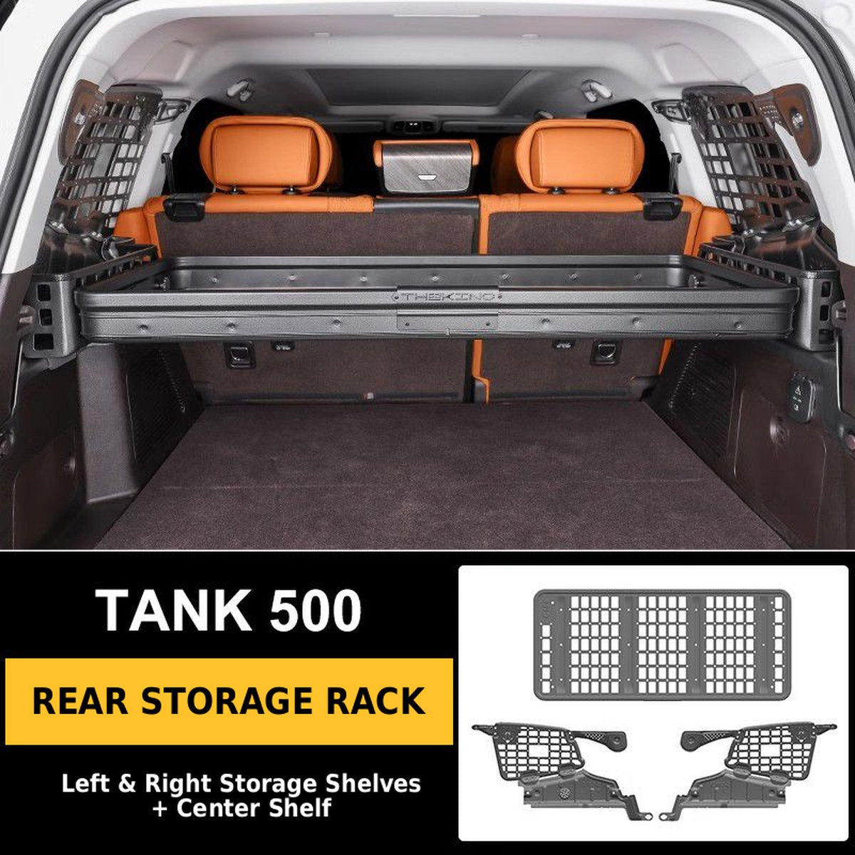 Tank 500 Meika folding trunk organiser – Matte