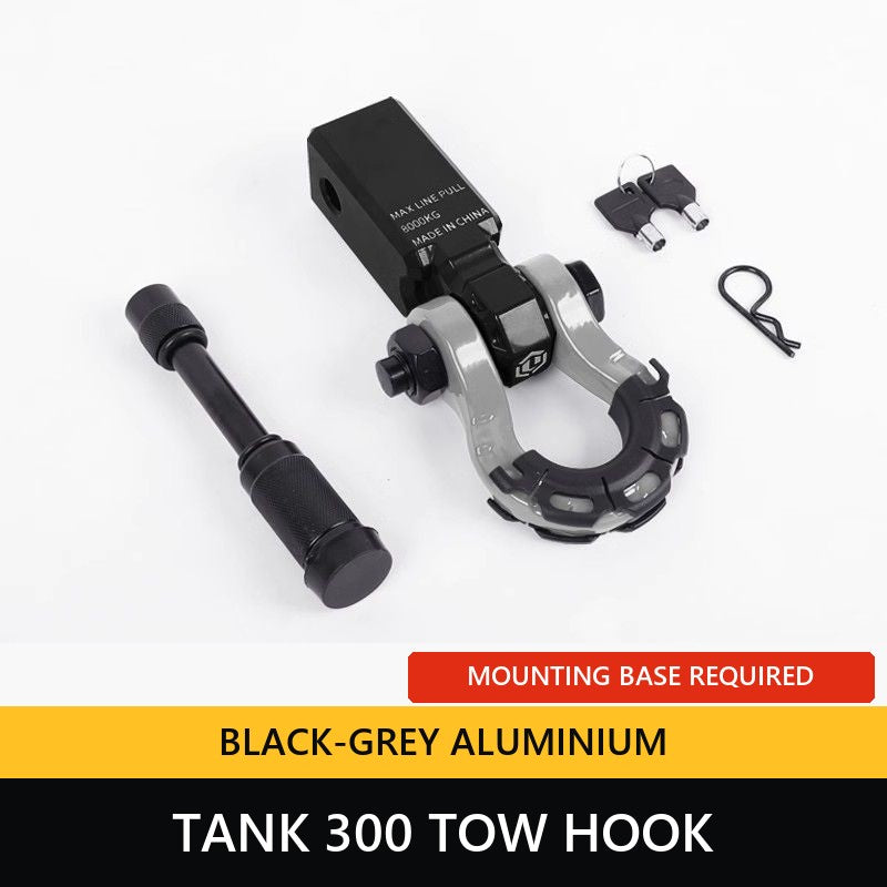 Square base for mounting Tank 300 – image 19#Colour_Black, gray, silver