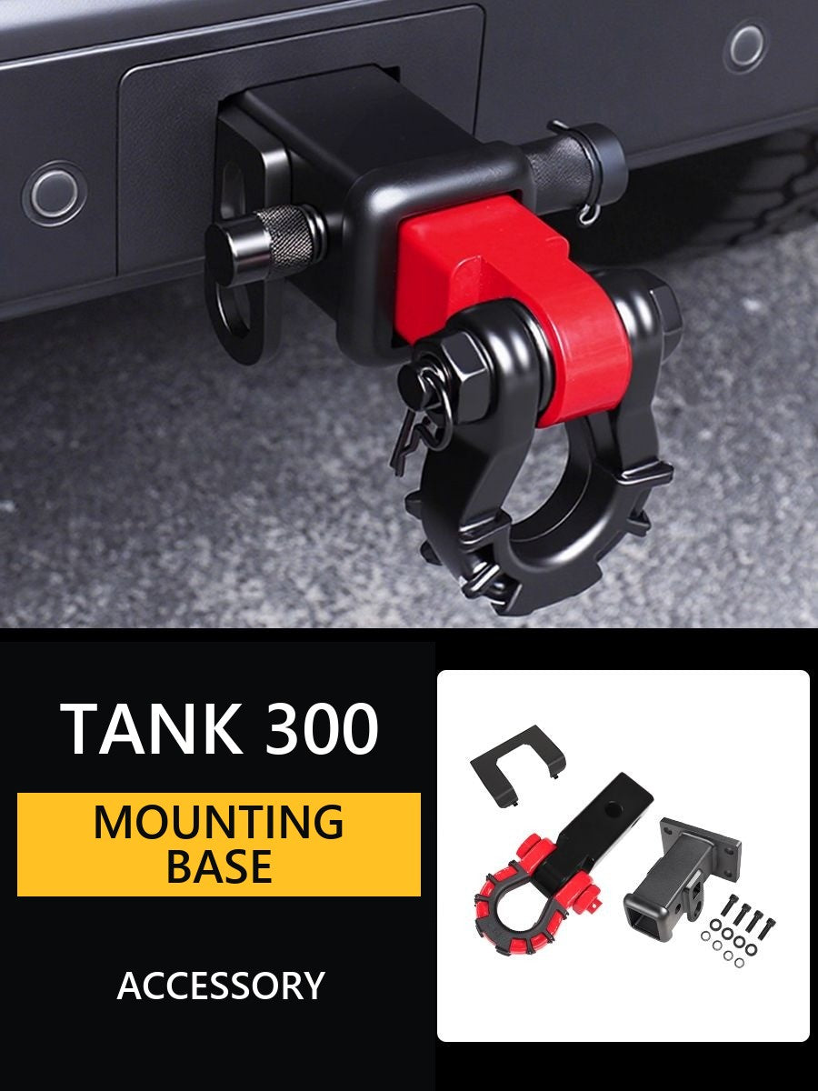 Square base for mounting Tank 300 – image 46#Colour_Matte-red – 2