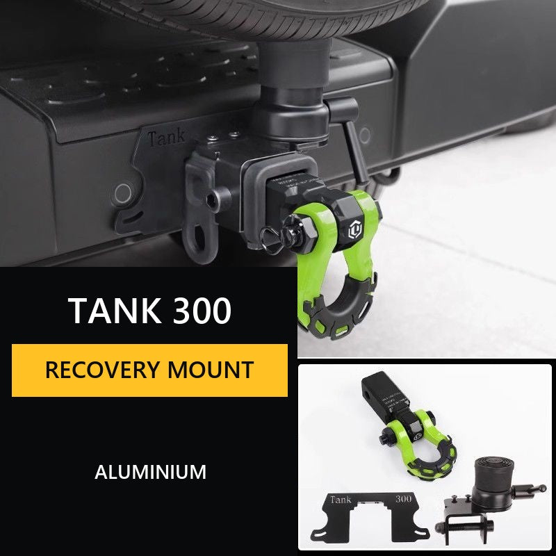 Traction hook and jack Tank 300#Colour_Black, green