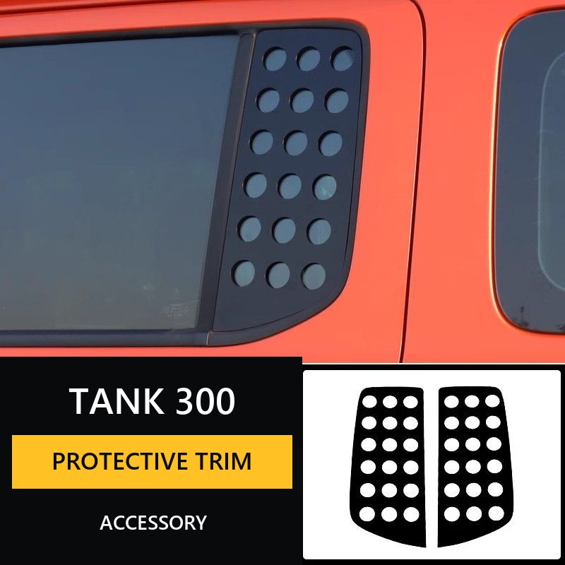 Tank 300 Rear side window protection – image 7#Colour_Black-faced