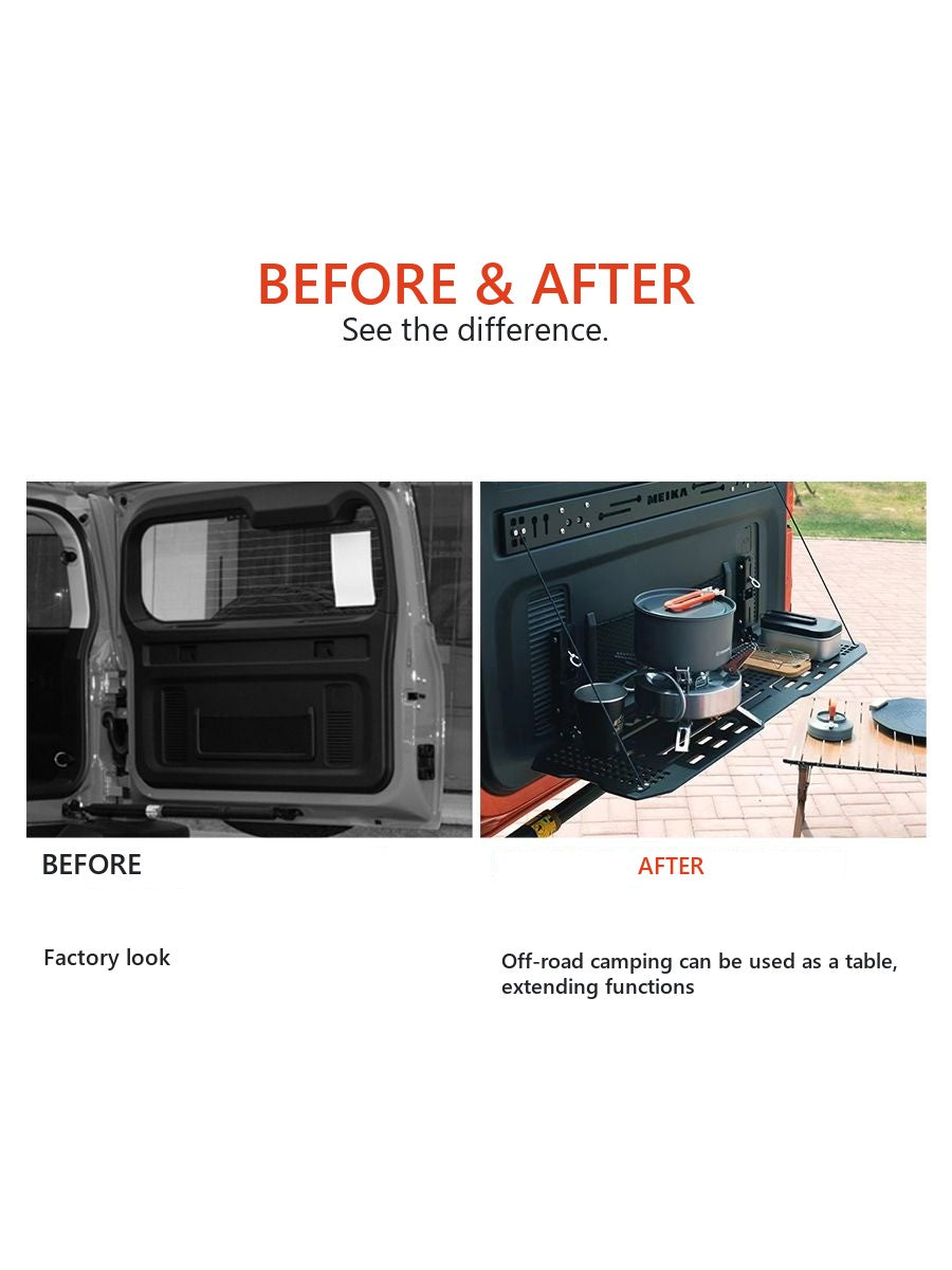 Folding shelf cabinet for the rear door Tank 300 and interior dining board in the trunk �C Style 2 – image 5