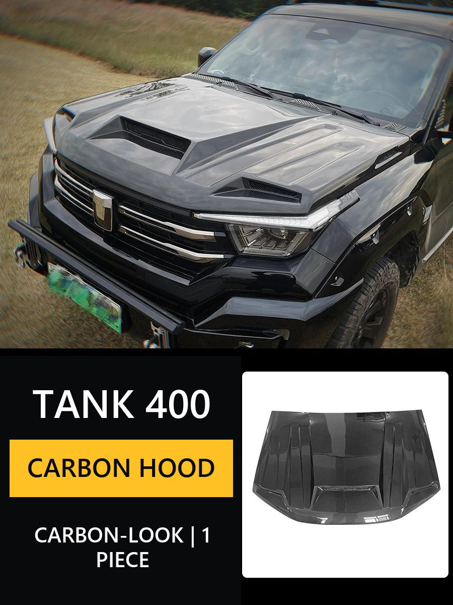 Carbon hood for Tank 400