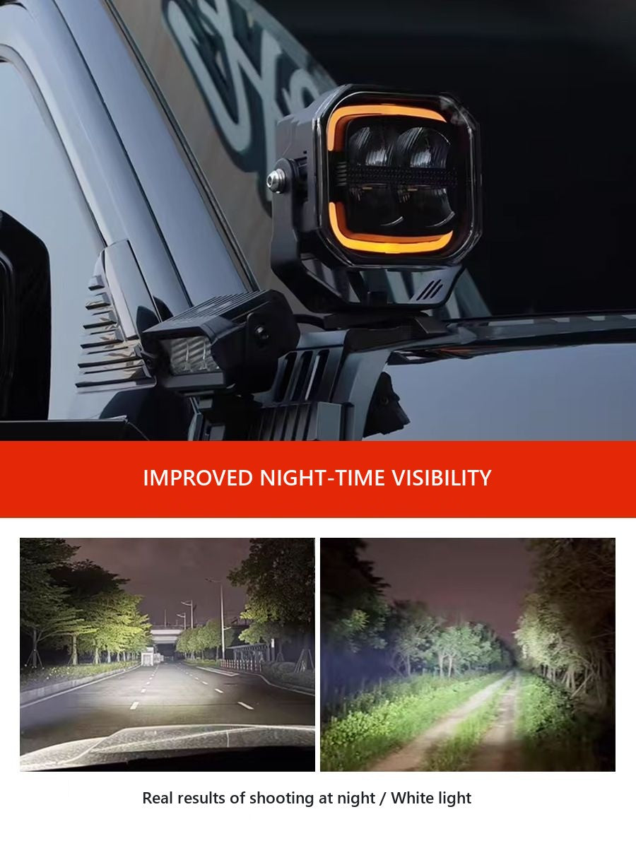 LED spotlight �C LED lamp for SUVs Tank 300/400/500/700 Installation on the roof, front bumper, A-pillar – image 4