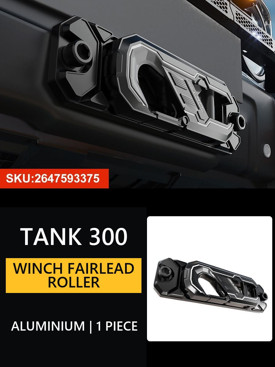 Guide roller for the winch cable Tank 300/400/500 – image 8#Colour_Metallic