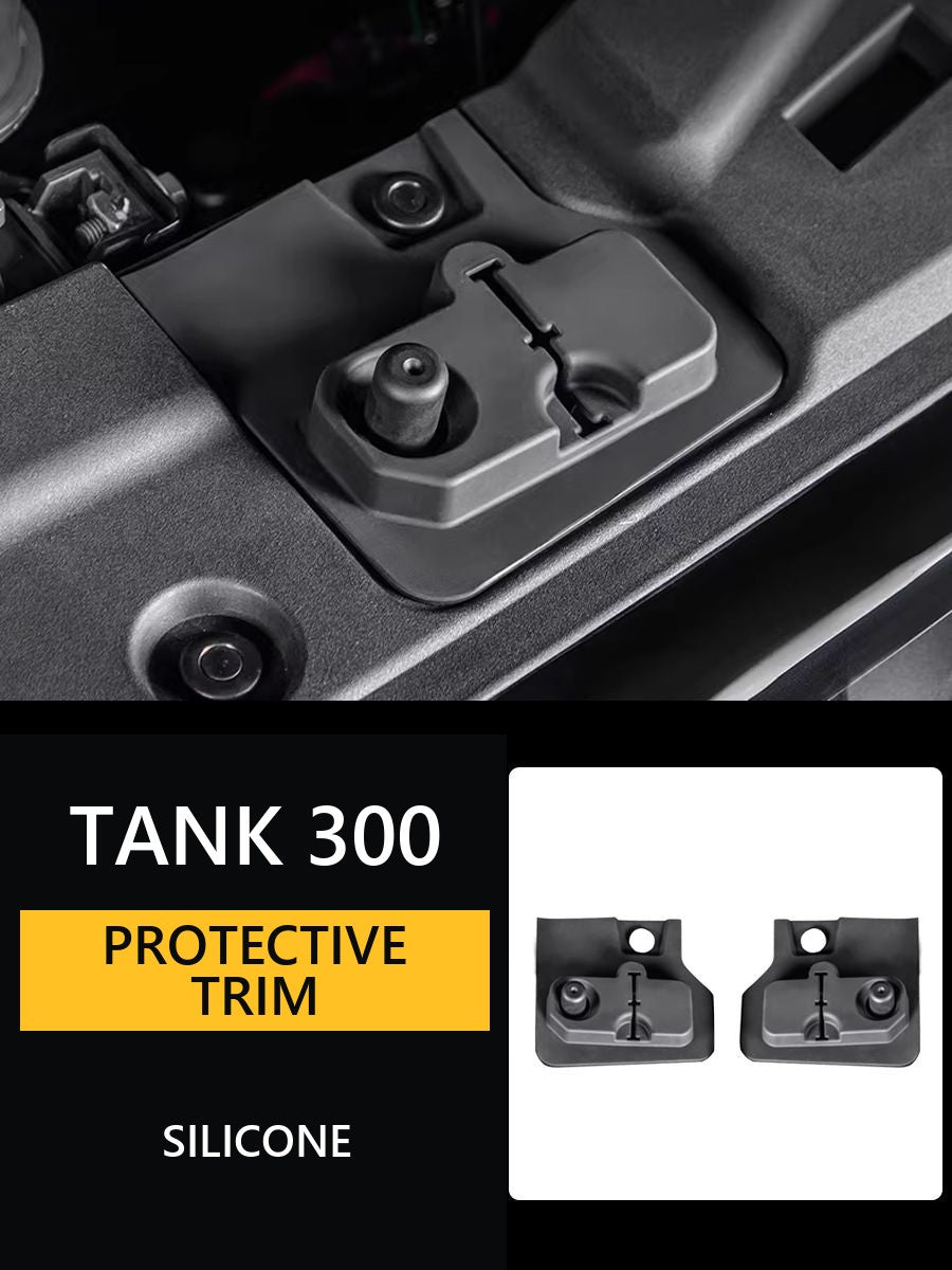 Silicone protective pad for hood lock on Tank 300