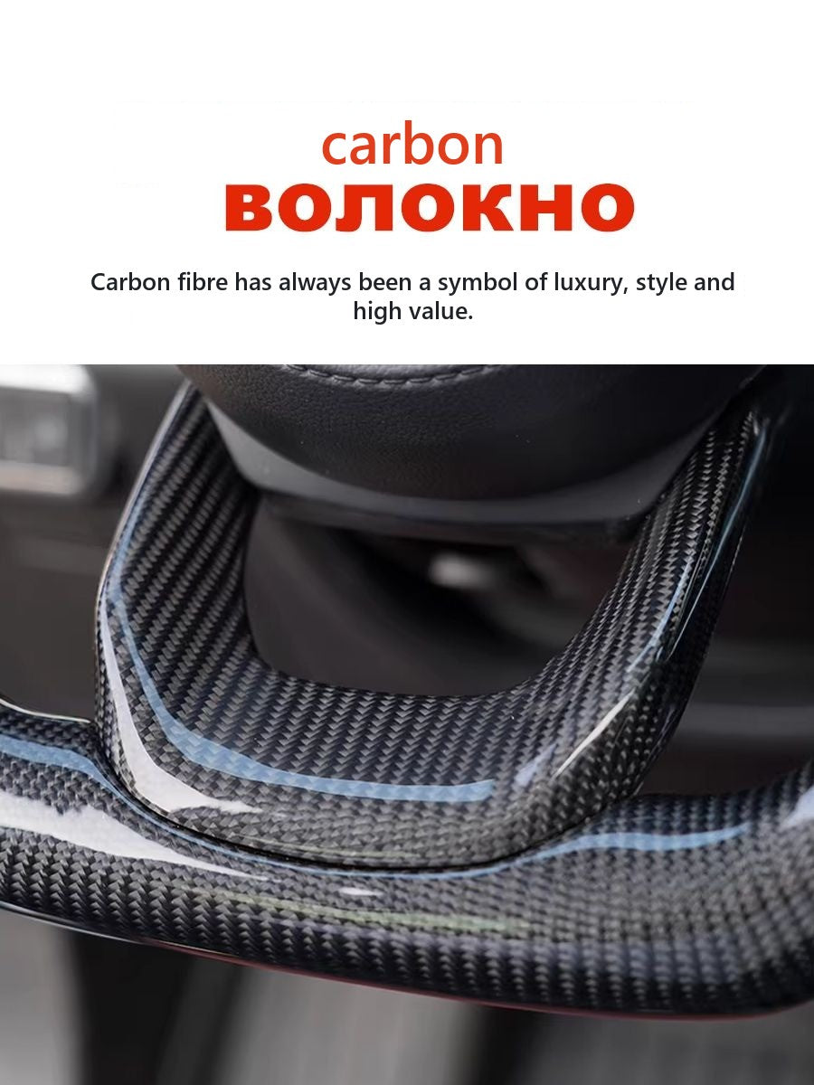 Real carbon steering wheel for Tank 700 with heated and perforated – image 4