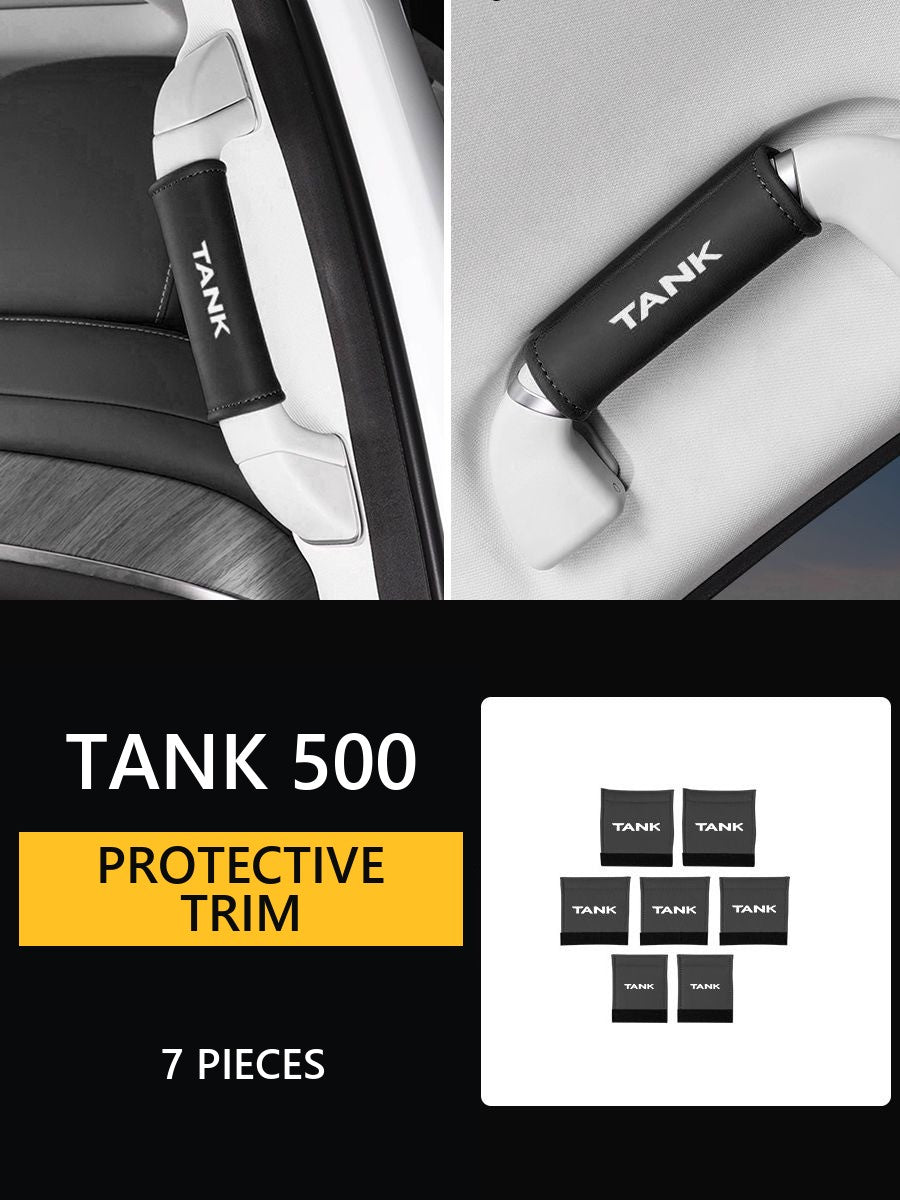 Set of protective covers for handles (ceiling and racks) for Tank 500 – image 8#Colour_Black