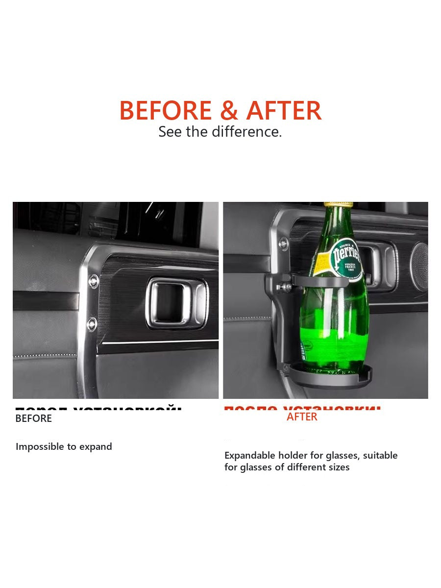 Foldable beverage holder on the door for Tank 400 – image 3