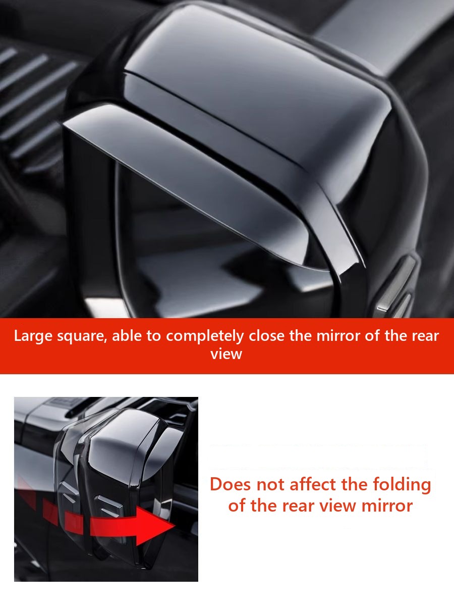 Protective visors (deflectors) on rear-view mirrors for Tank 400 – image 5
