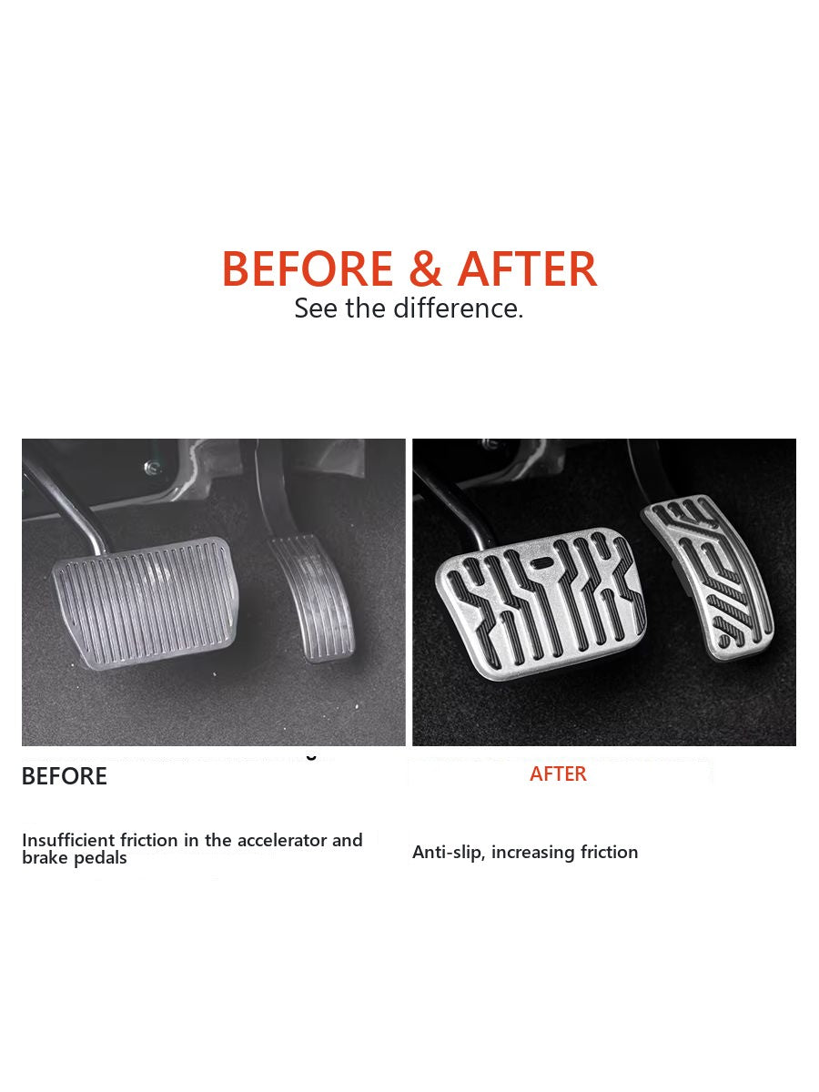 Anti-slip lining on the gas and brake pedal for Tank 400 – image 3