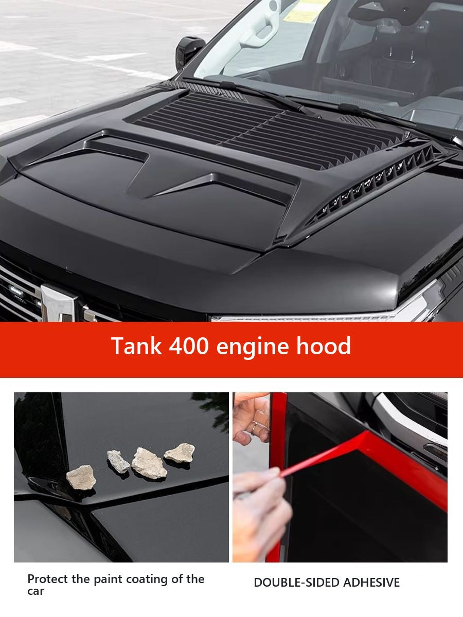 Cyberpunk/Black Warrior protective hood for Tank 400 – image 2