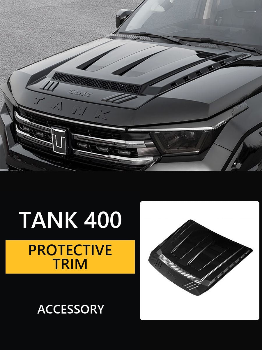 Cyberpunk/Black Warrior protective hood for Tank 400 – image 10#Colour_Black-grey