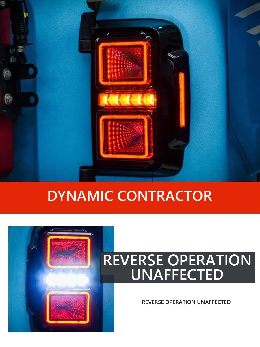 Tunnel taillight for Tank 300 with LED streaming turner – image 2