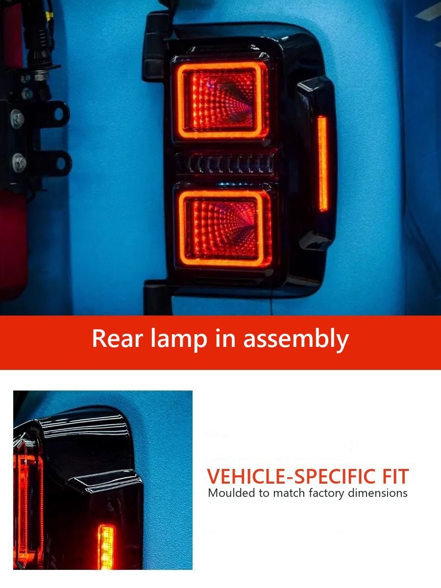 Tunnel taillight for Tank 300 with LED streaming turner – image 4