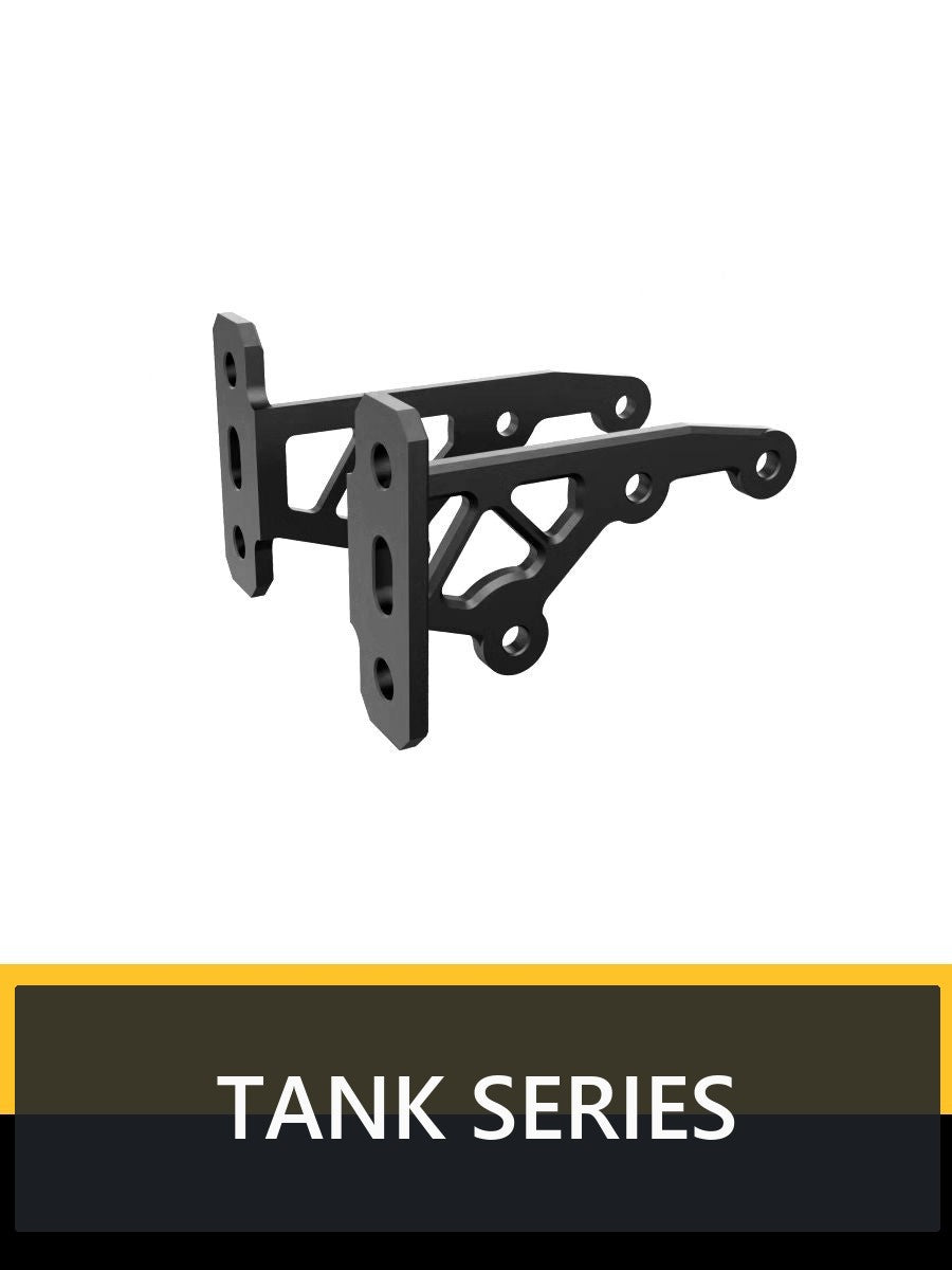 Reinforced Roof Crossbars Tank 300/400/500 – Style 4#Pack & Colour_2 – Black