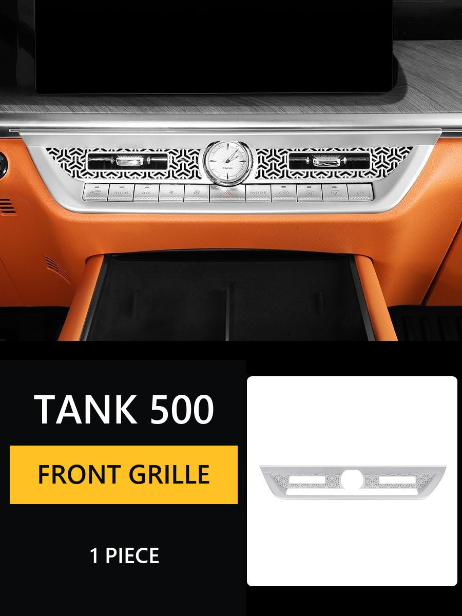 Protective lining on the central ventilation grille for Tank 500