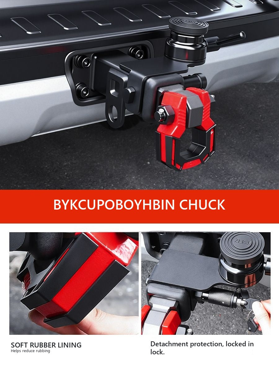 Traction coupling device (tow hitch) U-shaped, Aluminium, for Tank 500 Hi4-Z – product image 2