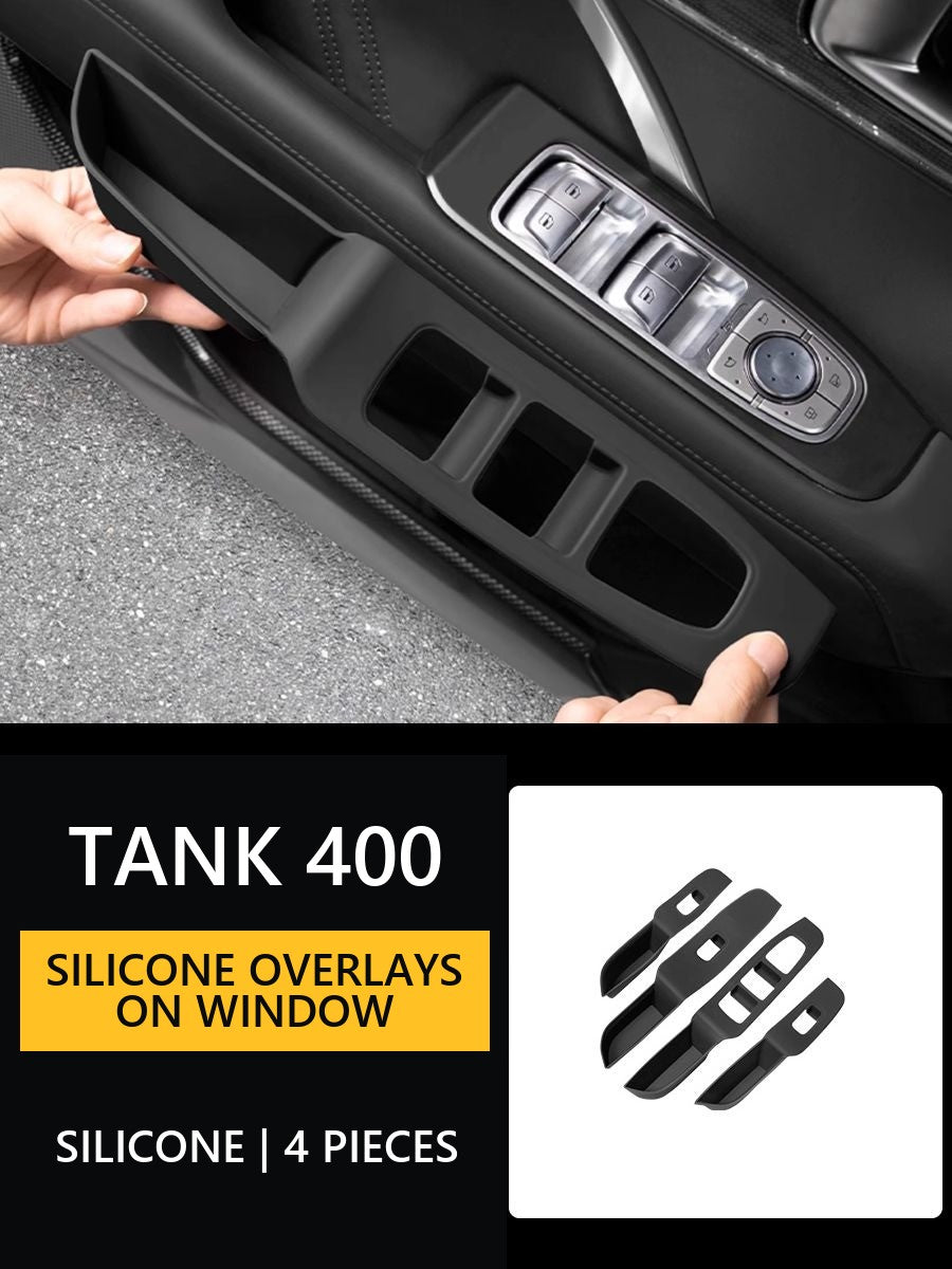 Silicone overlays on window buttons for Tank 400 Hi4-T – image 8#Colour_Black