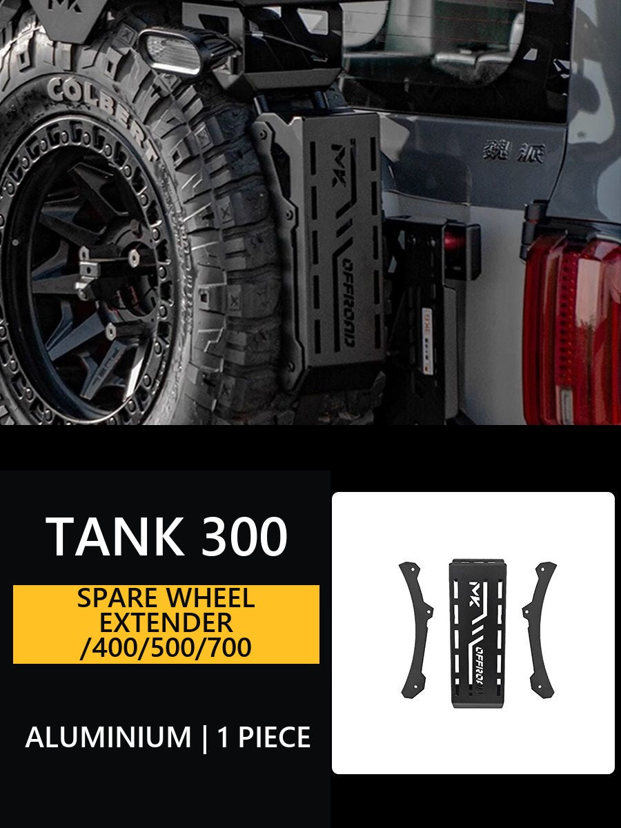Spare wheel extender for Tank 300/400/500/700 – meika#Colour_Black-grey